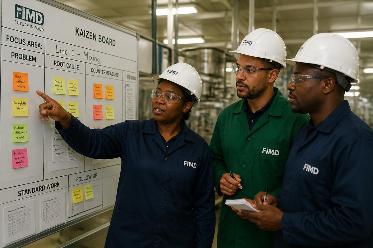 Chantier Kaizen — analyse des causes racines en ligne